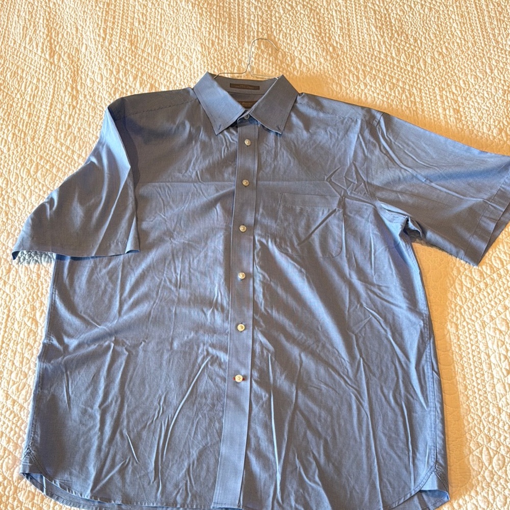 Daniel Cremieux Blue Casual Button Down Shirt